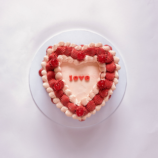 Lovers | Vintage Heart cake